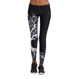 Leggings mit Baummuster